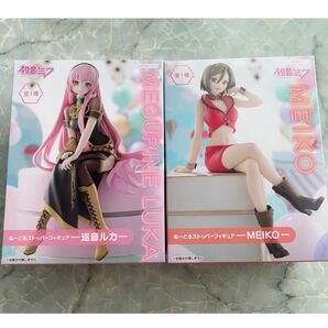ぬーどるストッパーフィギュア 巡音ルカ&MEIKOセット売り プライズ ボーカロイド