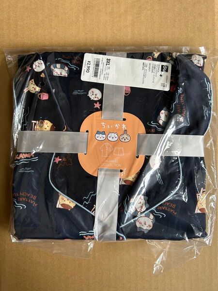 ちいかわ GU サテンパジャマ 3XL