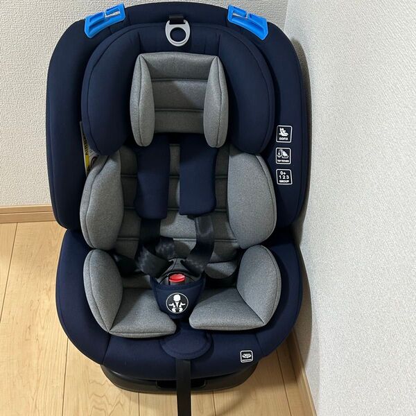 アイリスプラザ ISOFIX チャイルドシート 回転式 新生児〜