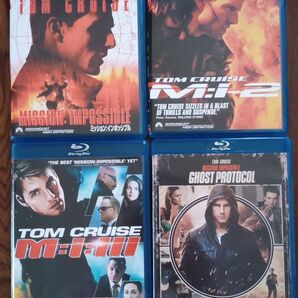 ミッションインポッシブル1〜3、ゴースト・プロトコル Blu-ray