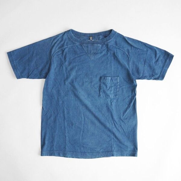 NIGEL CABOURN ナイジェルケーボン 両V フリーダムスリーブ ポケットTシャツ sz44