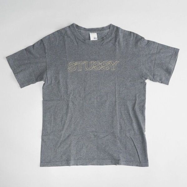 古着 90s ビンテージ USA製 old stussy オールドステューシー グラフィックTシャツ M