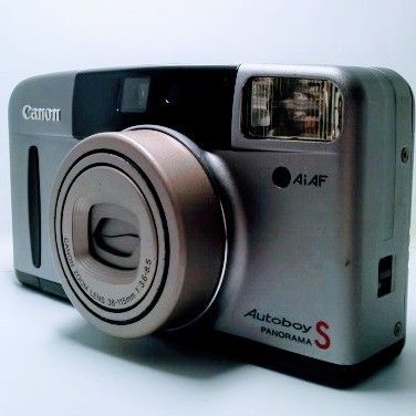 フィルムカメラ Canon Autoboy S チタングレー