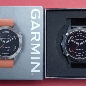 GARMIN ガーミン fenix 6 フェニックス6 Sapphire Ti Gray 010-02158-53
