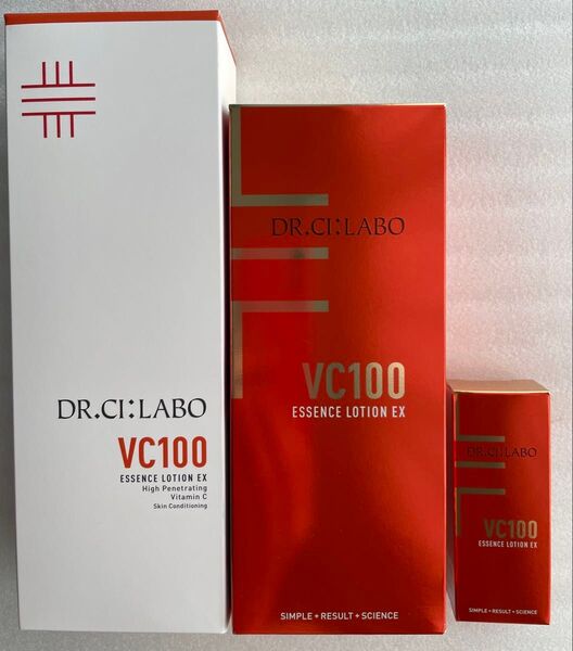 【新品未使用】ドクターシーラボVC100エッセンスローションEX3本セット!!!