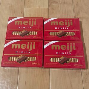 Meiji ハイミルク チョコレート 26枚入り 4箱