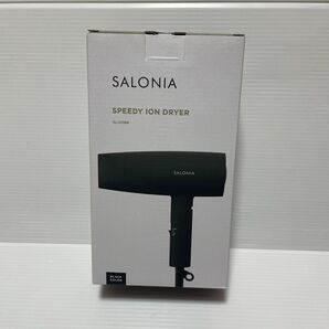 SALONIA サロニア スピーディーイオンドライヤー SL-013BK ブラック