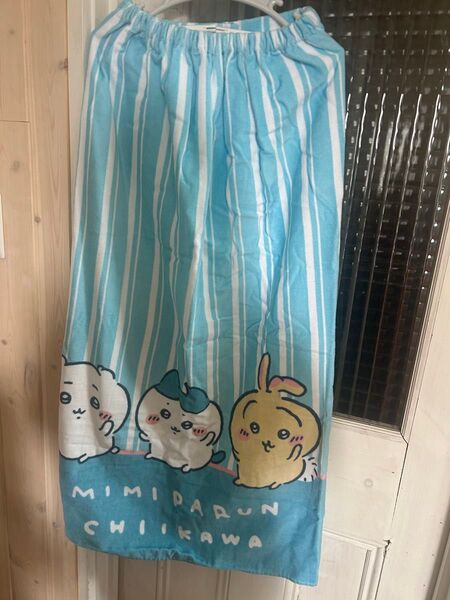 ちいかわ しまむら限定品 ブルー 100cm ラップタオル