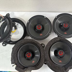 JBL カローラヤリス・アクア スピーカーセット(取付金具付き)前後セット