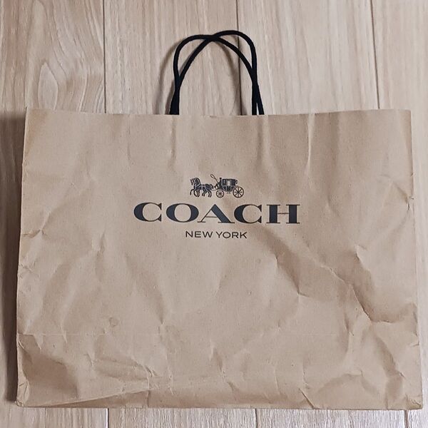 ■COACH■ショップ袋(大サイズ)紙袋■