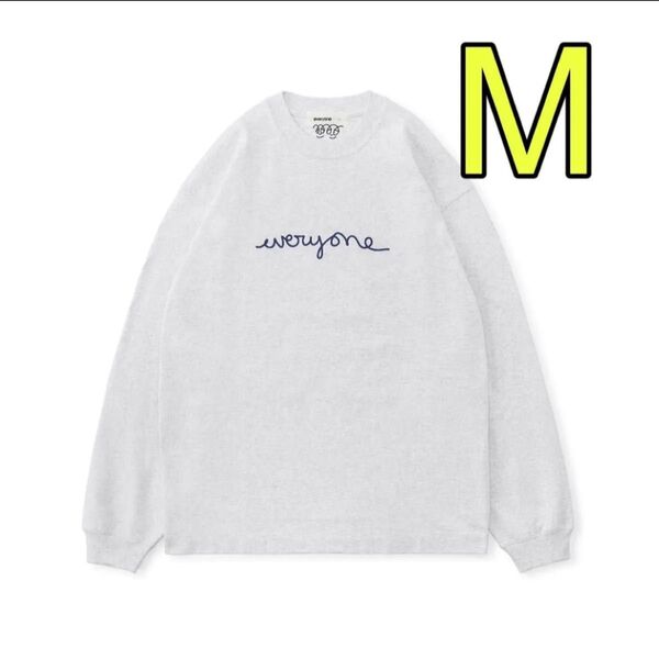 everyone j.30000 logo sleeve tee ennoy M