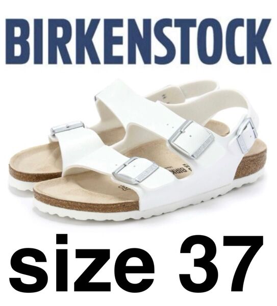 BIRKENSTOCK ビルケンシュトックサンダルMilanoミラノ034733 ホワイト サンダル