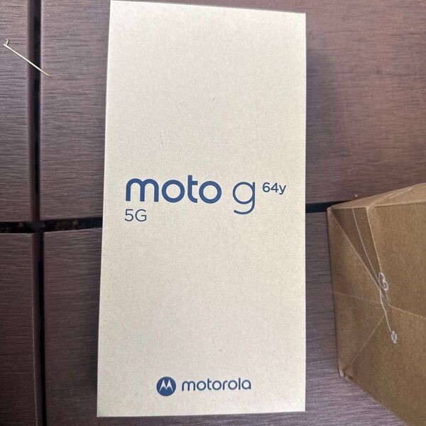 新品未使用未開封!moto g64y 5G シルバーブルー