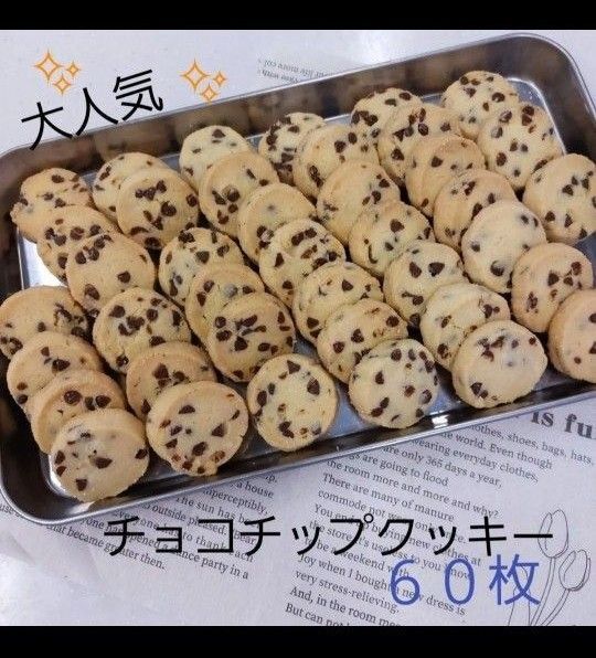 サクホロ 手作りクッキー ディアマンクッキー チョコチップクッキー 60枚