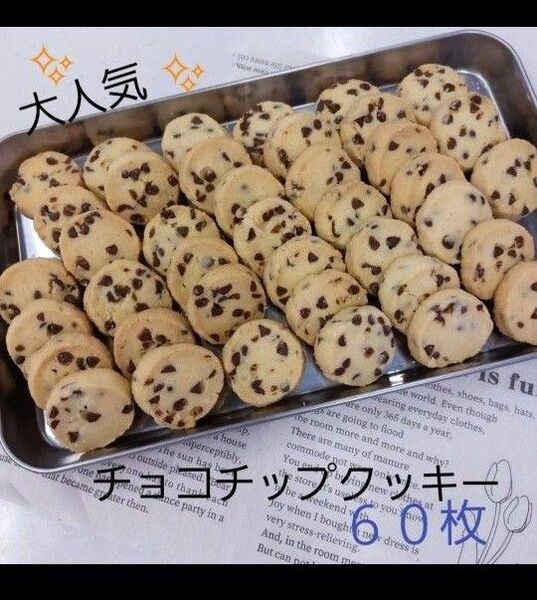 サクホロ 手作りクッキー ディアマンクッキー チョコチップクッキー 60枚