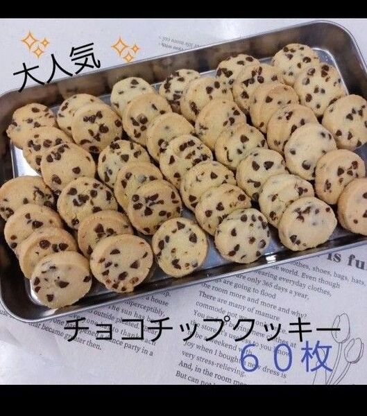 サクホロ 手作りクッキー ディアマンクッキー チョコチップクッキー 45枚