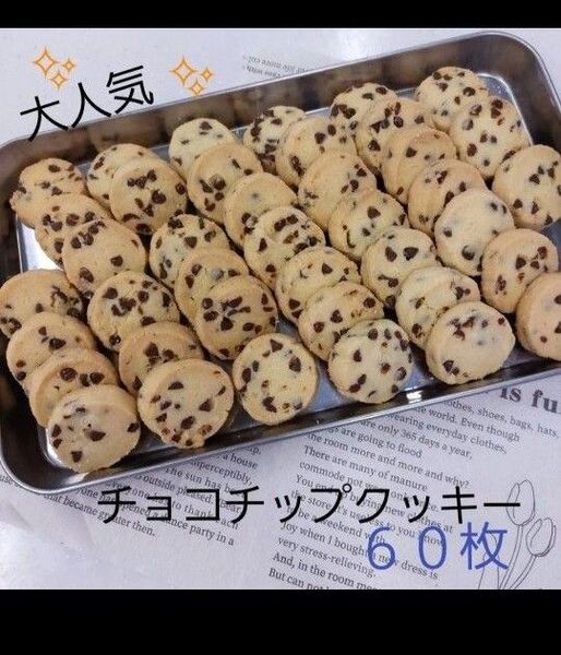 サクホロ 手作りクッキー ディアマンクッキー チョコチップクッキー 60枚