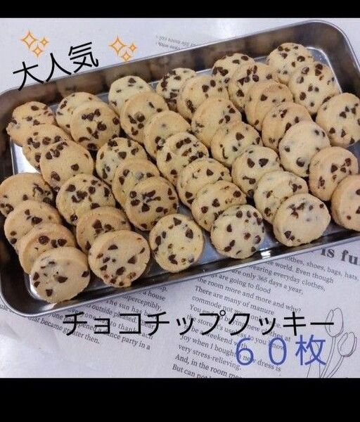 サクホロ 手作りクッキー ディアマンクッキー チョコチップクッキー 60枚