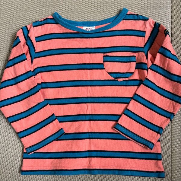 JUNK STOREロンT110cm ボーダー 長袖Tシャツ 長袖