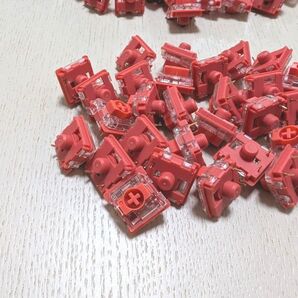 Gateron x Nuphy Cowberry Switches 100個 ロープロファイル リニア軸 カウベリー