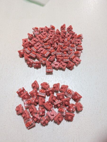 Gateron x Nuphy Cowberry Switches 100個 ロープロファイル リニア軸 カウベリー