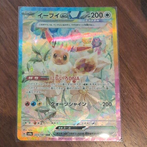 ポケモンカード イーブイex SAR テラスタルフェスex