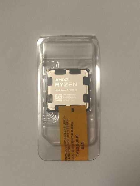 AMD Ryzen 7 7800X3D 新品未使用
