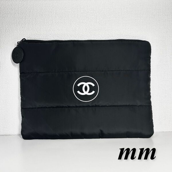 CHANEL シャネル ノベルティ 小物入れ 黒 ポーチ 正規品