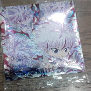 明日まで にふぉるめーしょん HUNTER×HUNTER シール×ウエハースvol.7 28.キルア 念レア極