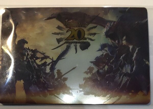 モンスターハンター 20th Anniversary カードウエハース 19・20周年集合イラスト