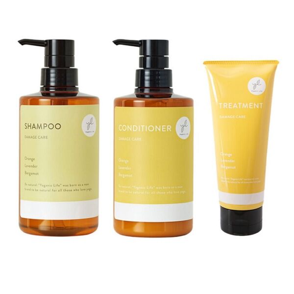 Yoganic Life シャンプーコンディショナートリートメント3点セット