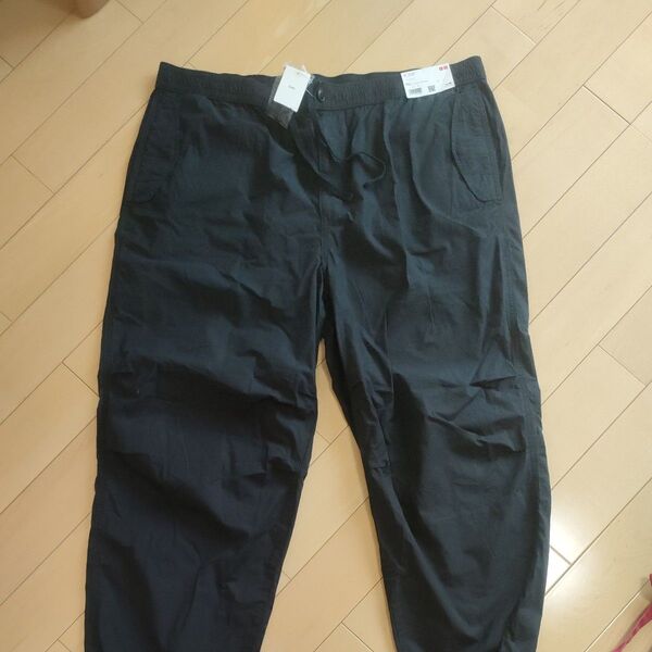 ユニクロ パラシュートパンツ 黒 3XL 未使用