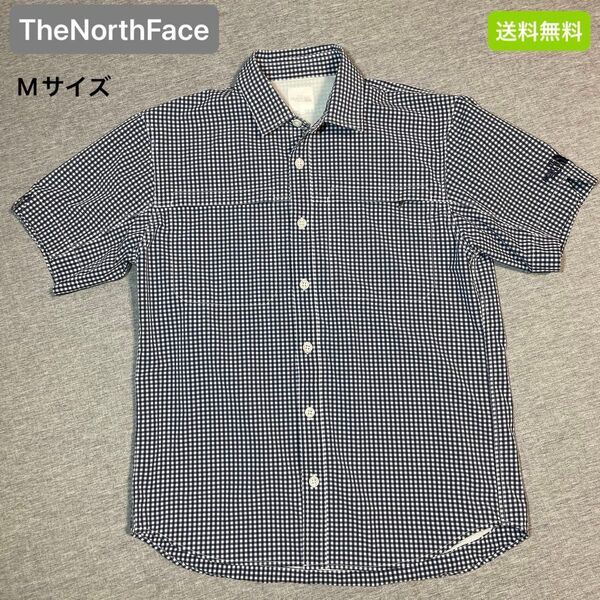 TheNorthFace ノースフェイス ショートスリーブ ラマーリバーシャツ メンズ NR21604 Mサイズ ドライ 半袖 夏