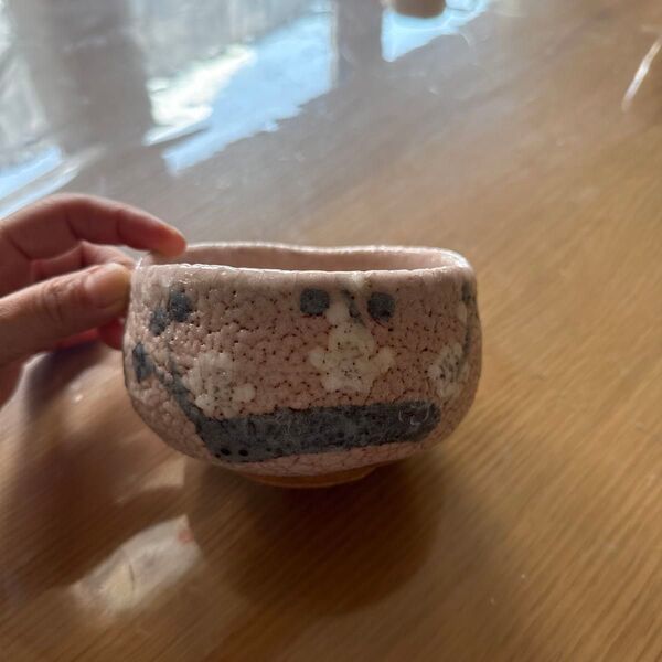 抹茶茶碗 桜志野 美濃焼