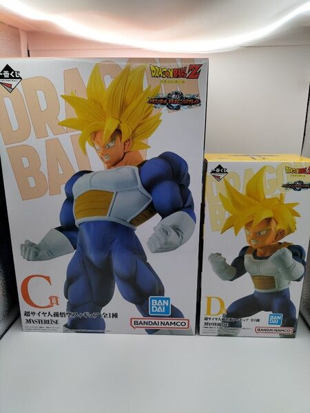【未開封】一番くじドラゴンボール オムニバスグレイト C賞 超サイヤ人孫悟空 D賞 超サイヤ人孫悟飯 フィギュア 2体セット