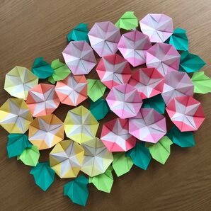 7月壁面飾り 折り紙あさがお 壁面飾り 折り紙 ハンドメイド 保育園 児童館 幼稚園 掲示板などに