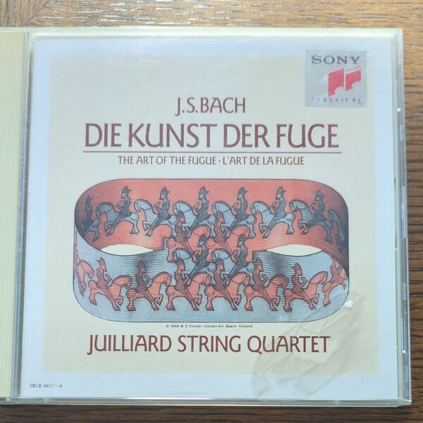 J.S.バッハ Die Kunst Der Fuge CD ジュリアード弦楽四重奏団