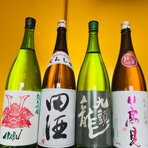 日本酒1800ml 4本セット 田酒 黒龍 九頭龍 赤武 日高見