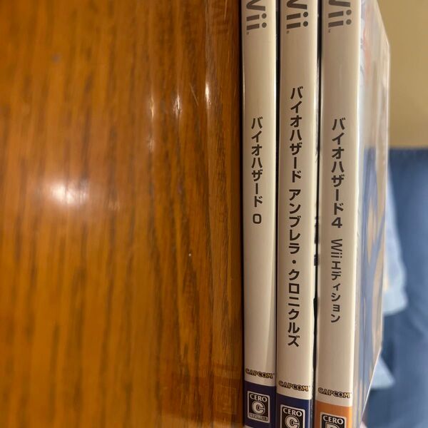Wii バイオハザードシリーズ ソフト3本セット