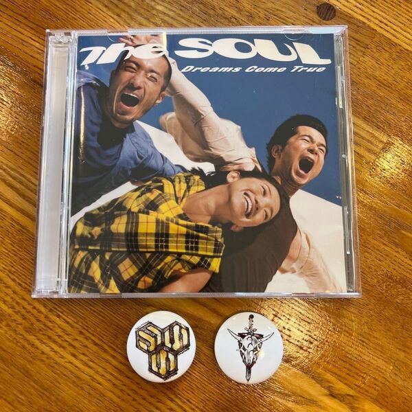 DREAMS COME TRUE the SOUL CD おまけ缶バッジ2個付き