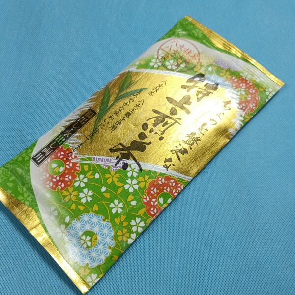 お試しお茶①袋 八女茶 特上煎茶「上」×1袋 九州銘茶 八女茶 日本茶 煎茶 緑茶