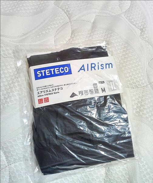 ユニクロ エアリズム ステテコ ブラック M メンズ 新品