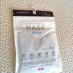 ユニクロ エアリズムマスク ブラック L 新品