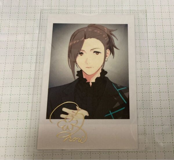 アイドルマスターSideM FIFS イラスト展 インスタントフォト風カード 渡辺 みのり レア 箔押しサイン入