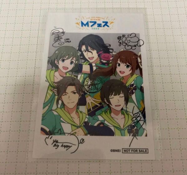 アイドルマスターSideM Mフェス 2023 チェキ 風カード Cafe Parade カフェパレード