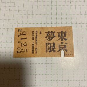 鬼滅の刃 ufotable cafe 入店特典 切符 無限列車編 4/3