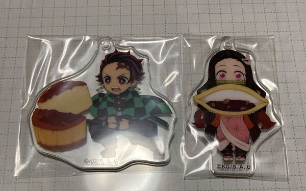 鬼滅の刃 ローソン アクリルキーホルダー ufotable 竈門炭治郎 禰豆子 2