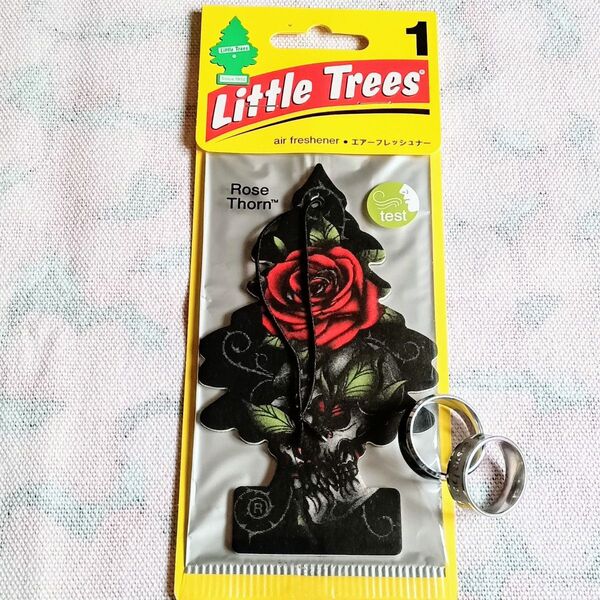 エアーフレッシュナー メンズリング 2個 【中古品】 Little Trees 芳香剤 車