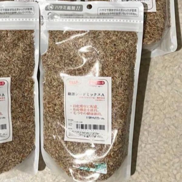 とりっぴーオリジナル 厳選シードミックスA 消化ケア 小鳥 エサ 600g