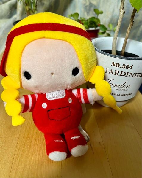サンリオ パティ&ジミー マスコットキーホルダー ぬいぐるみ ポールチェーン